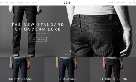 giao dien thiet ke web ban hang jeans-design