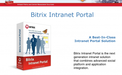 Cổng thông tin Bitrix Intranet phiên bản 11.0