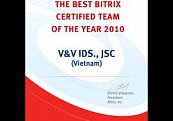 Bitrix vinh danh những đối tác tiêu biểu của năm 2009