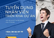 Thương hiệu Vitranet24 tuyển dụng nhân viên triển khai dự án làm việc tại Hà Nội